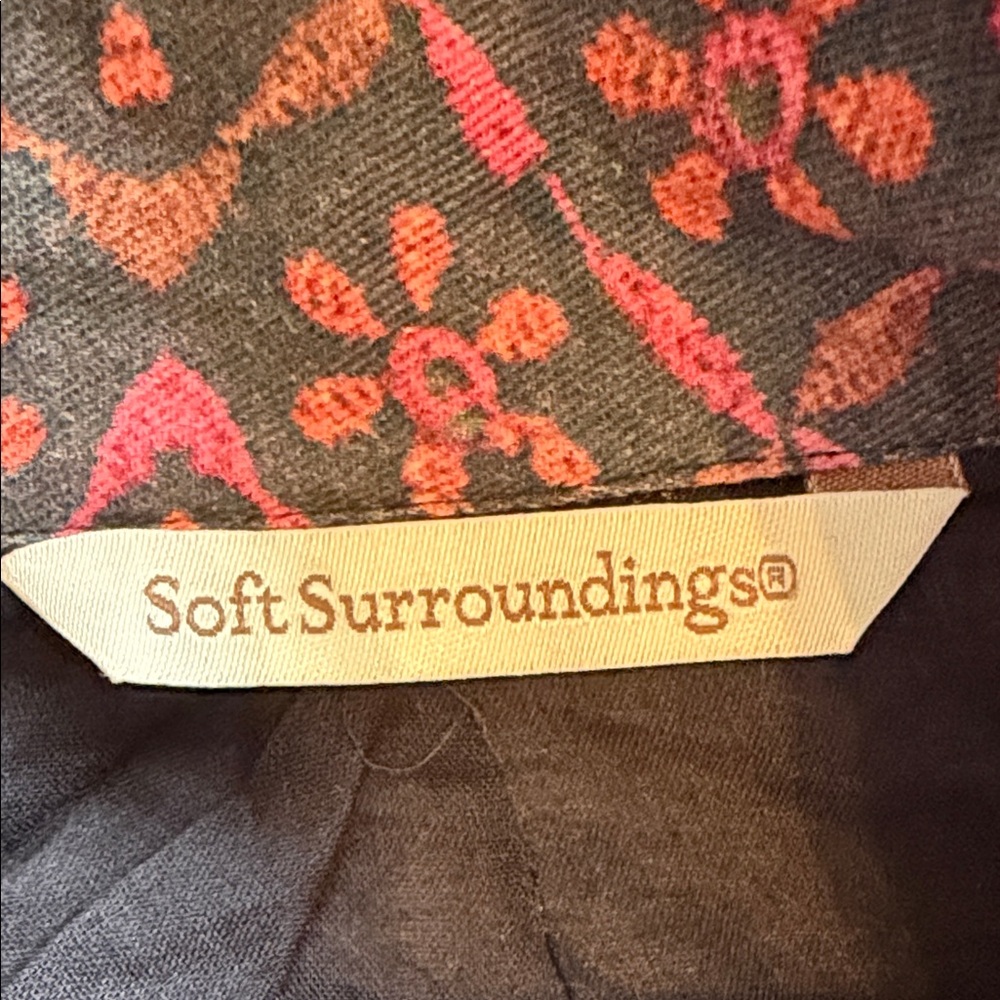 Soft Surroundings Multicolor Patchwork Blazer - image 9